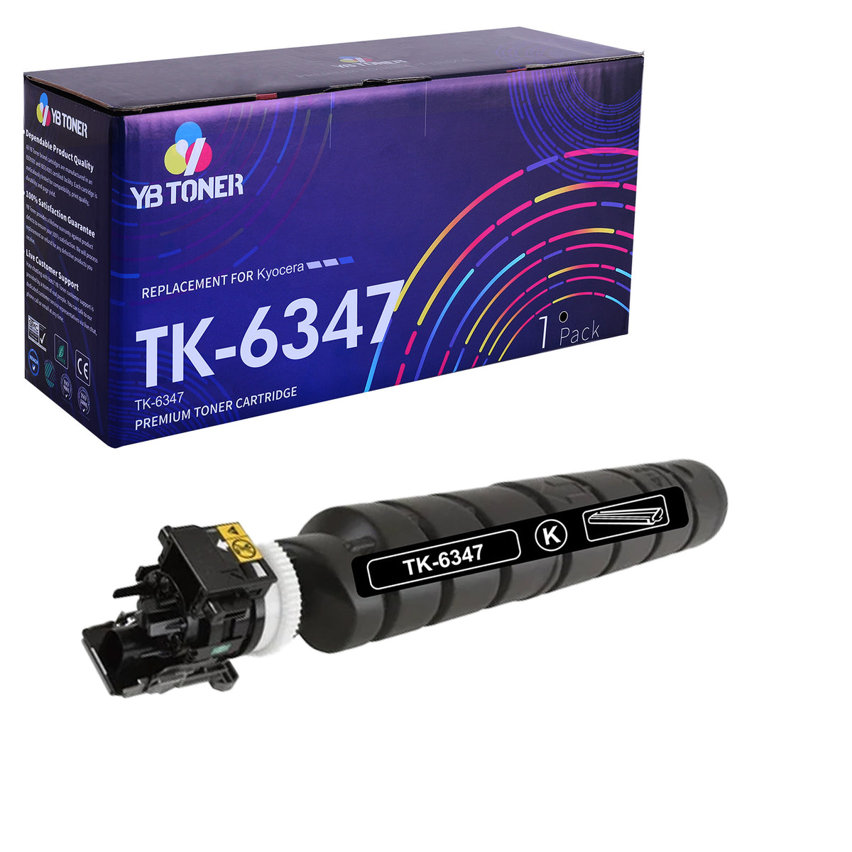 Compatible  Kyocera TK-6347 Black Toner Cartridge