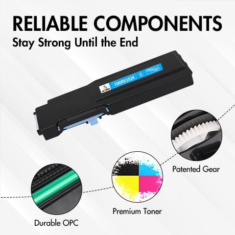 Compatible Extra High Capacity Xerox VersaLink C4 C45 Toner Cartridge Set