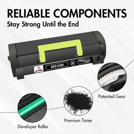 66S1X Lexmark 661X Toner Cartridge