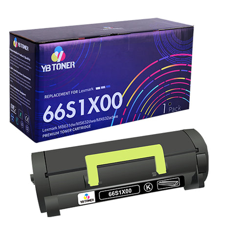Lexmark 66S1X Black Toner Cartridge
