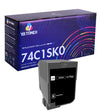 Lexmark 74C1SK Black Toner