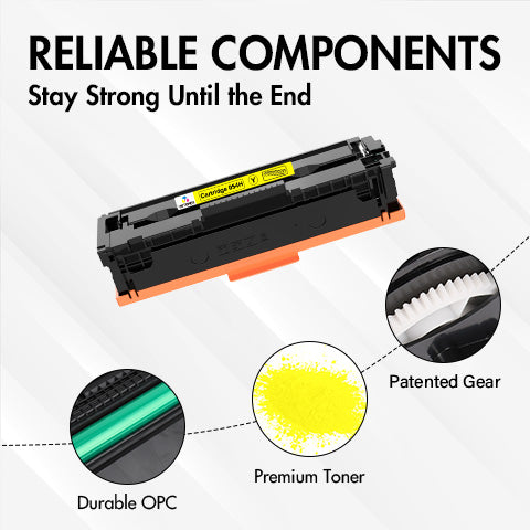 Canon 054H Yellow Toner Cartridge Replacement High Yield