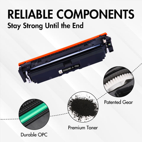 Canon MF753Cdw MF751Cdw Toner - Compatible Canon 069 Black Toner Cartridge - Standard Yield - Displays Toner Level