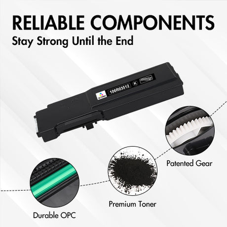 Xerox C4 C45 High Yield Black Toner 16R3512
