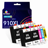 Compatible HP 910XL Ink Cartridges 10-Pack for HP OfficeJet Pro 8025, 8025e, 8035e