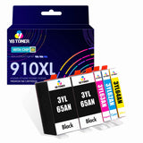 Compatible HP 910XL Ink Cartridges 5-Pack for HP OfficeJet Pro 8025, 8025e, 8035e