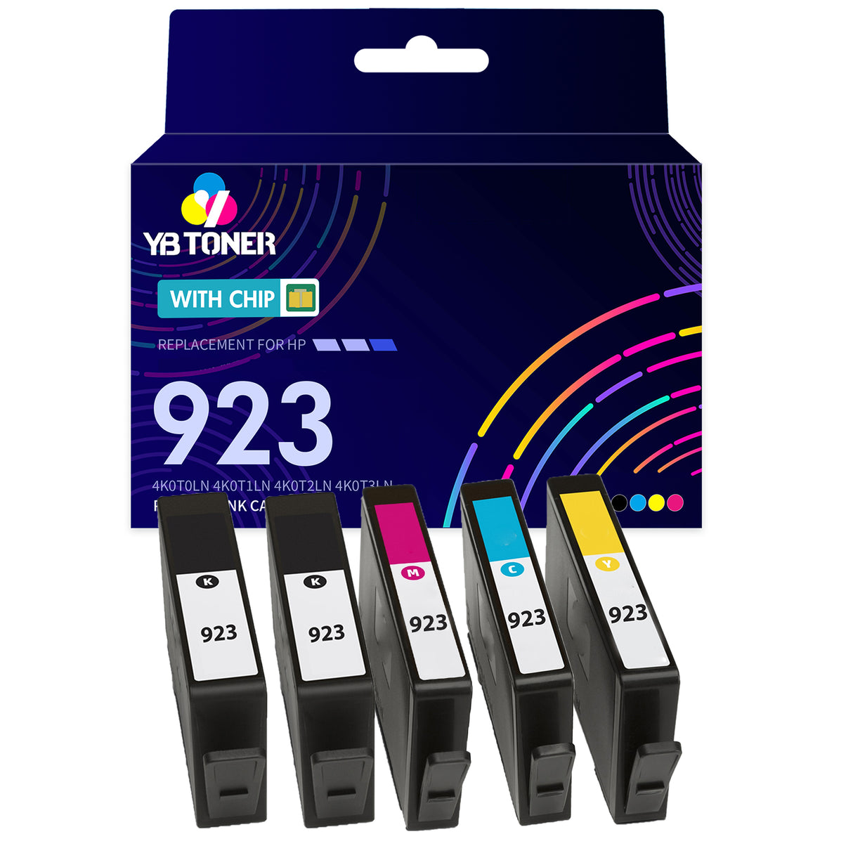 HP OfficeJet Pro 8122e Ink Cartridges – Compatible HP 923 & 923e