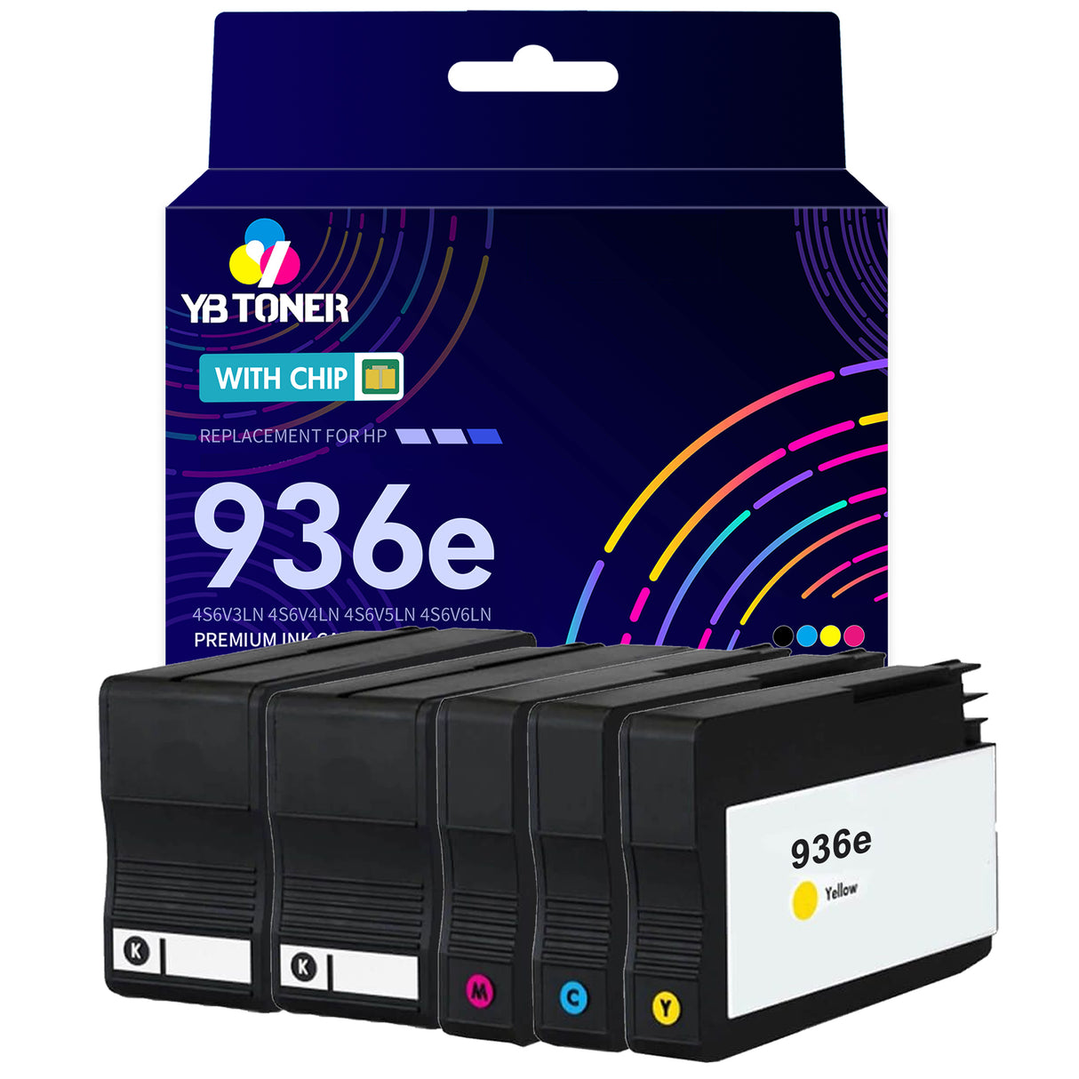 HP OfficeJet Pro 9130 Ink Cartridges – Compatible HP 936 & 936e