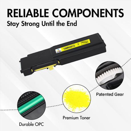 Xerox C4 C45 High Yield Yellow Toner 16R3513