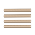 A4 Thermal Paper Rolls for YC8 Inkless Printer - 4 Rolls