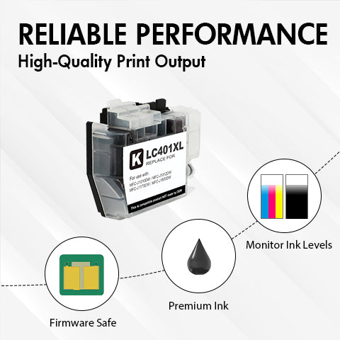 Brother LC41XLBK Black Ink Cartridge