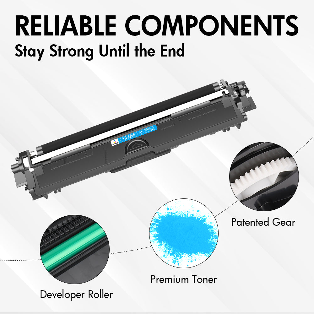 Brother TN225C Cyan Toner Cartridge Replacement