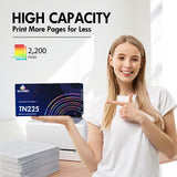 Brother TN225M Magenta Toner Cartridge Replacement