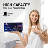 Brother TN315BK Black Toner Cartridge