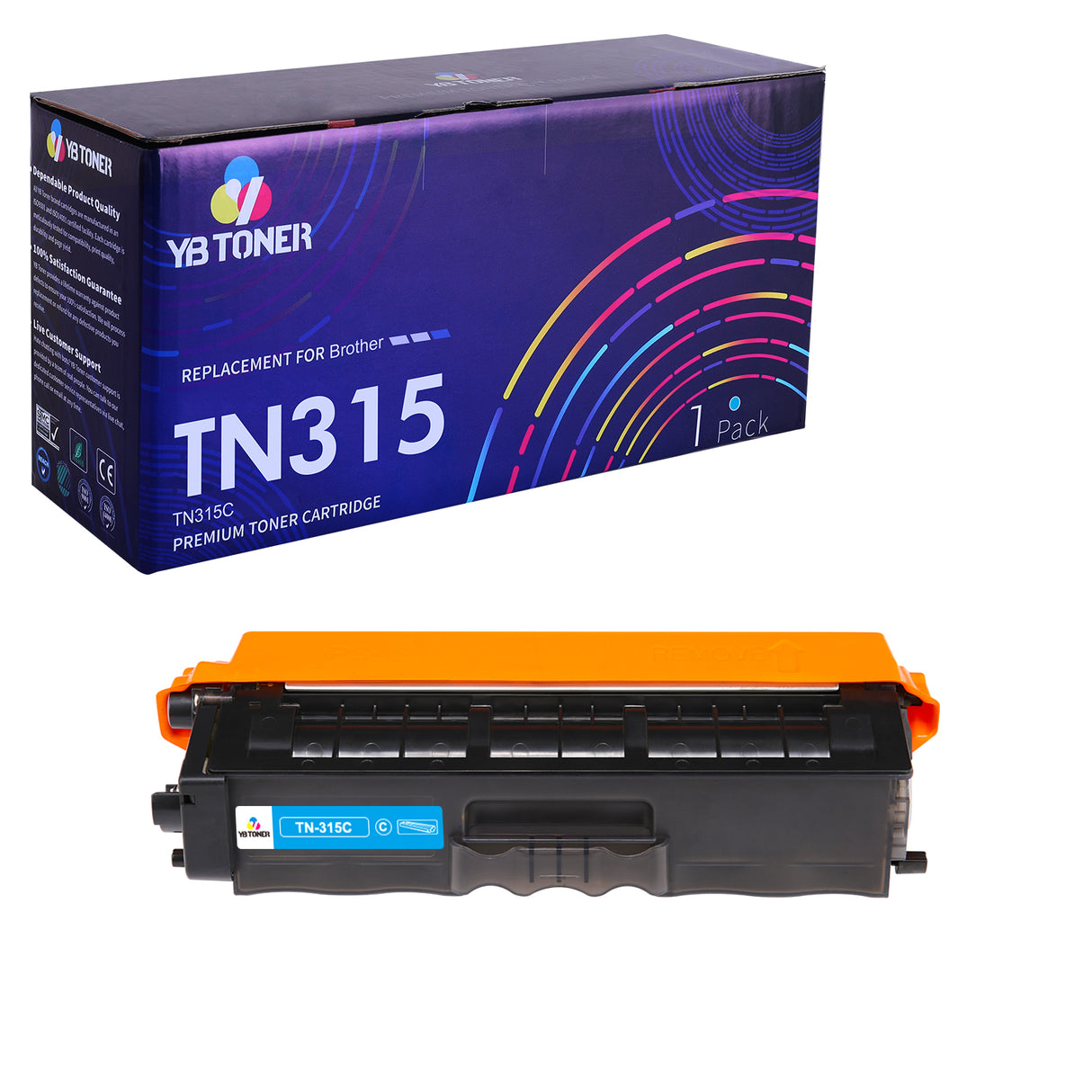 Brother TN315C Cyan Toner Cartridge