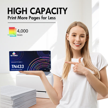 Brother TN-433Y Toner Cartridge
