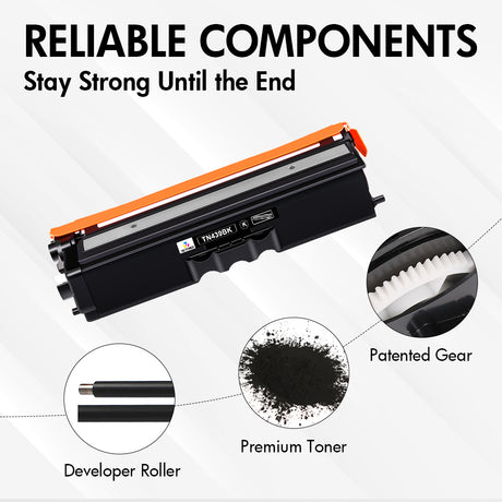 Brother TN439 Black Toner Cartridge