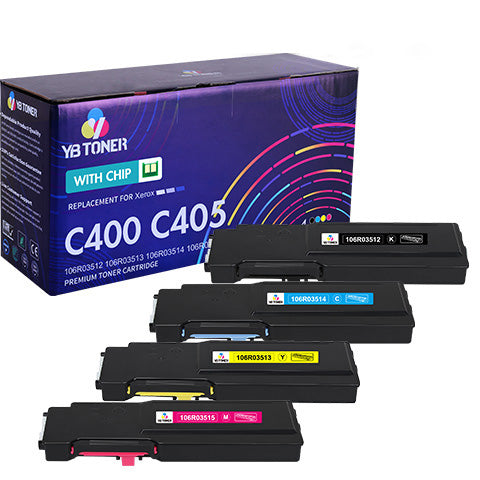 Compatible High Capacity Xerox VersaLink C4/C45 Toner Cartridge Set