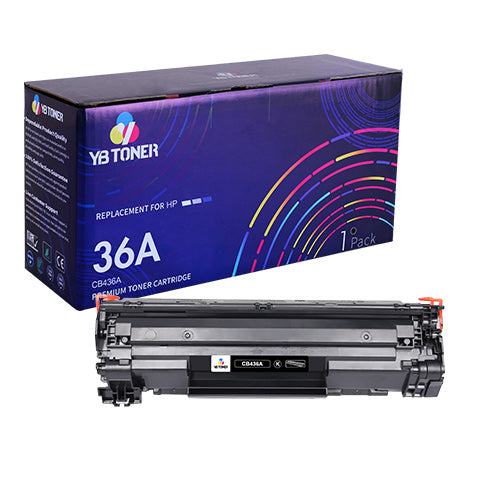 CB436A hp 36a black toner cartridge