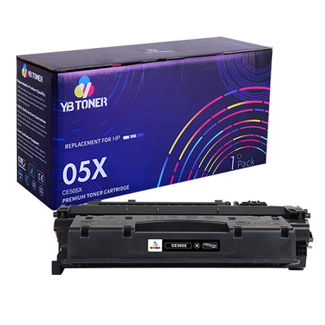 CE55X hp 5x black toner cartridge