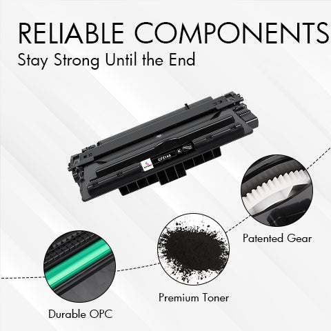 Compatible HP 14A Black Toner Cartridge (CF214A) – Standard Yield