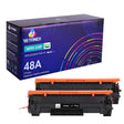 CF248A hp 48a black toner cartridges 2PK