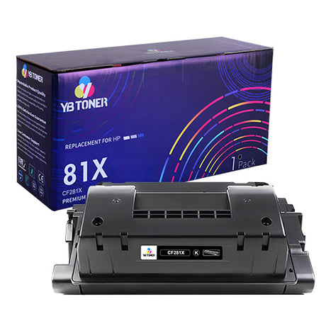 CF281X HP 81X black toner cartridge
