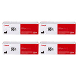 Original Canon 054 and 054H Black Toner Cartridges – Standard and High Yield