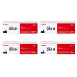 Original Canon 054 and 054H Black Toner Cartridges – Standard and High Yield