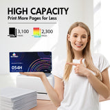 Compatible Canon 054H Toner Set - CYMK - High Capacity