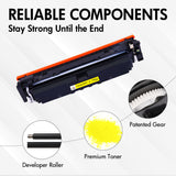 Compatible Canon 069H Yellow Toner Cartridge - High Yield - 5095C001 - Displays Toner Level