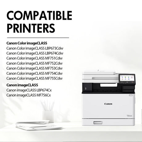 Compatible Canon 069 and 069H toner cartridges
