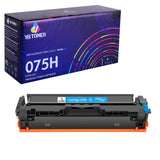 Compatible Canon 075H Cyan Toner Cartridge - High Yield