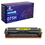 Compatible Canon 075H Yellow Toner Cartridge - Smart Chip - Monitors Toner Level
