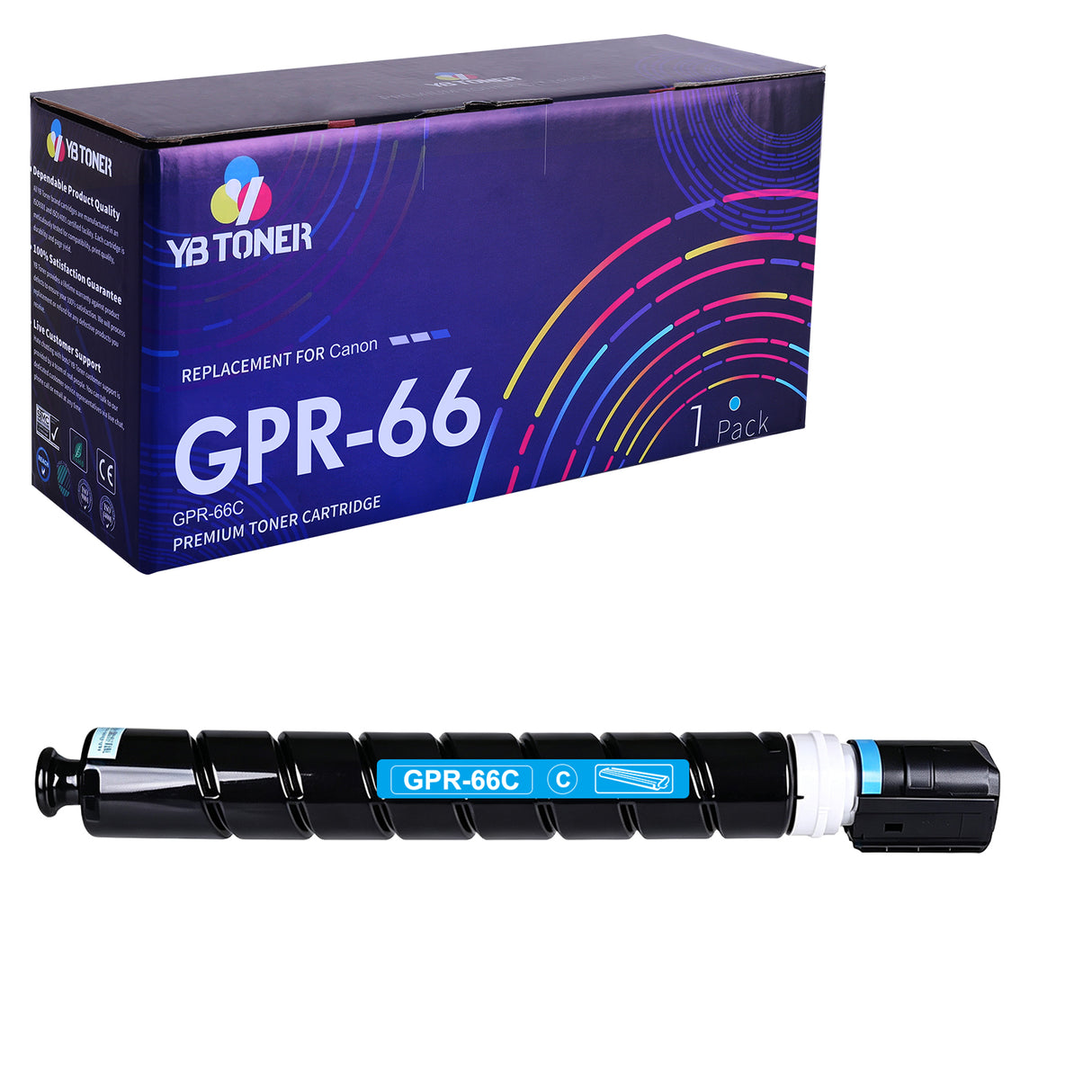 Compatible Canon GPR 66 Cyan Toner Cartridge for C3926i C3930i