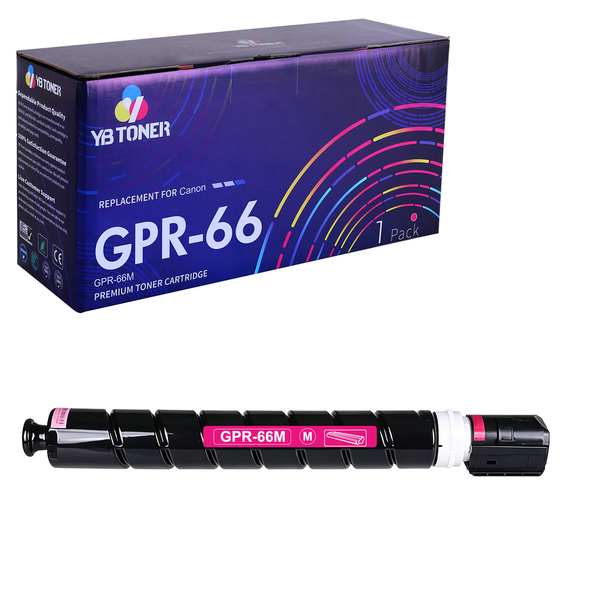 Compatible Canon GPR 66 Magenta Toner Cartridge for C3926i C3930i