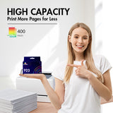 HP 923 CMY-page yield