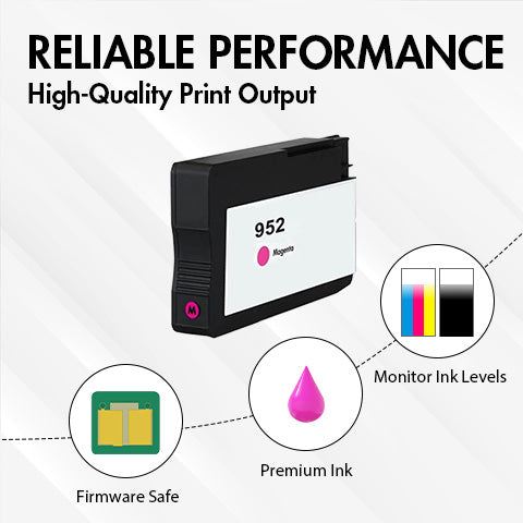 HP 952 Ink Cartridge Magenta Replacement