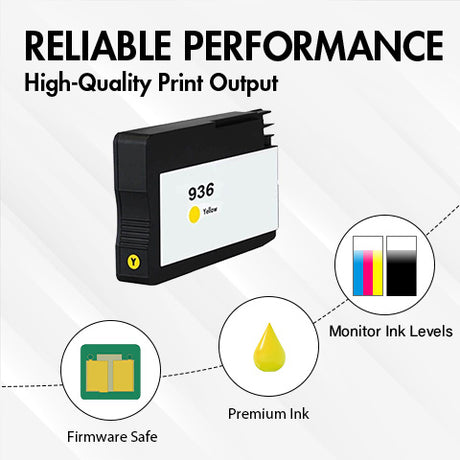 HP 936 Yellow Ink Cartridges