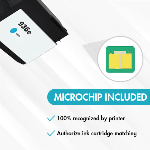 HP 936e Cyan Ink Cartridge-WC