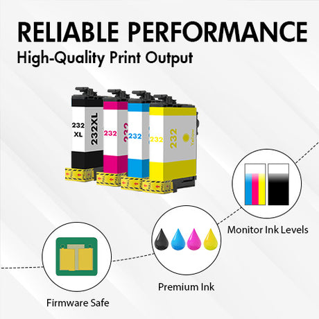 Epson 232XL 232 cartridges