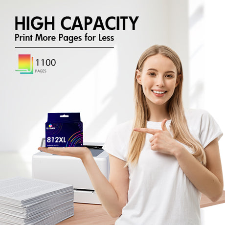 Epson Magenta 812XL Ink Cartridge