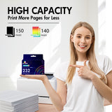 Compatible Epson 232 Ink Cartridge 4-Pack