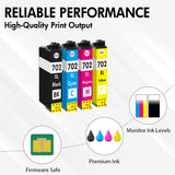 Epson 702XL Cartridges Combo Pack - High Yield - 5-Pack