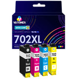 The Epson 702XL Ink Value Pack of 4 - High Yield