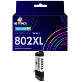 Compatible Epson 802XL Black Ink Cartridge (T802XL120) - High Yield