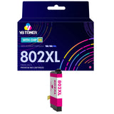Compatible Epson 802XL Magenta Ink Cartridge (T802XL320) - High Yield
