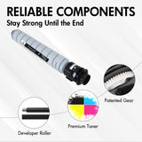 Compatible Ricoh IM C6000 Toner Cartridges 4-Pack for C4500/5500/6000