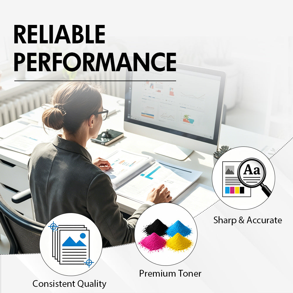 Reliable performance of YB Toner
