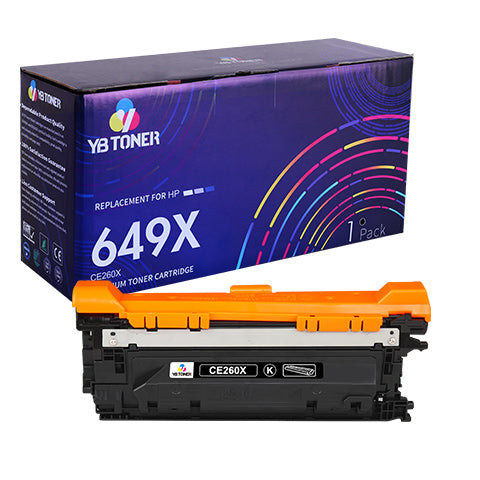 HP 649X black toner cartridge CE26X